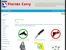 Tablet Screenshot of floridacarry.org